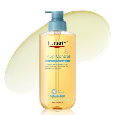 EUCERIN ATOPICONTROL, vonios ir dušo aliejus, 400 ml