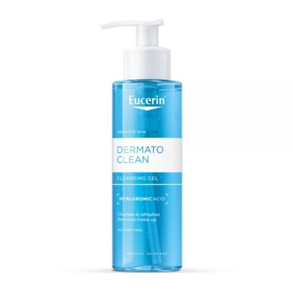 EUCERIN Dermatoclean prausimosi gelis visų tipų veido odai, 200 ml