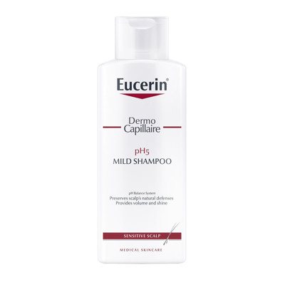 EUCERIN DERMOCAPILLAIRE PH5, švelnus šampūnas, 250 ml