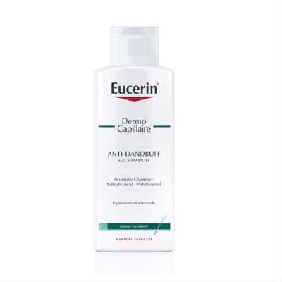 EUCERIN DERMOCAPILLAIRE, šampūnas nuo pleiskanų/riebiai galvos odai, 250 ml