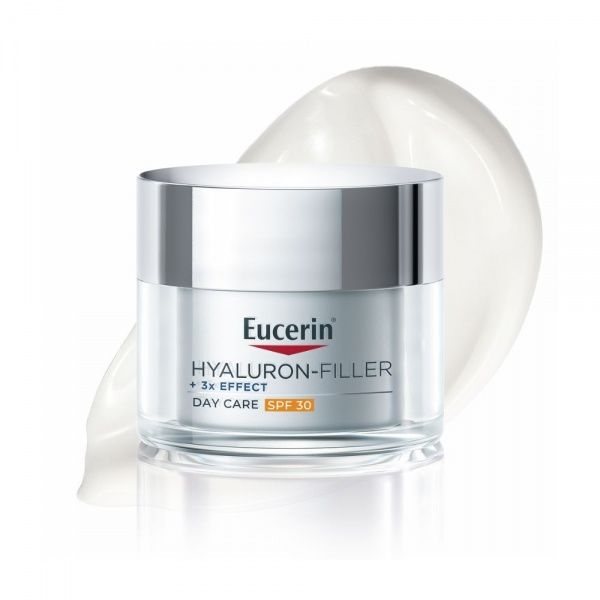 EUCERIN dieninis veido kremas HYALURON-FILLER + 3X EFFECT, SPF30, 50 ml