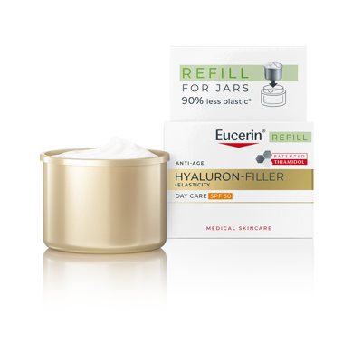 Eucerin Hyaluron-Filler + Elasticity, dieninis kremas, SPF 30, papildymas, 50 ml