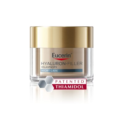 EUCERIN HYALURON-FILLER + ELASTICITY, naktinis kremas, 50 ml