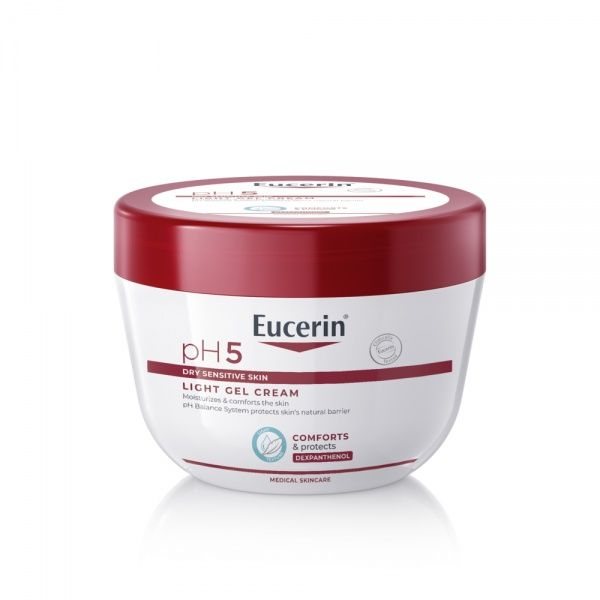 EUCERIN itin lengvas kūno kremas PH5, 350 ml
