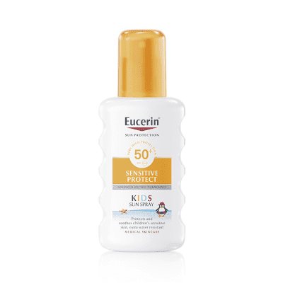 EUCERIN KIDS SENSITIVE PROTECT purškalas nuo saulės vaikams SPF50+, 200 ml