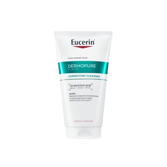 EUCERIN, koreguojamasis prausimosi gelis riebiai, į aknę linkusiai odai, DERMOPURE CLINICAL, 150 ml