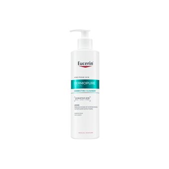 EUCERIN, koreguojamasis prausimosi gelis riebiai, į aknę linkusiai odai, DERMOPURE CLINICAL, 400 ml