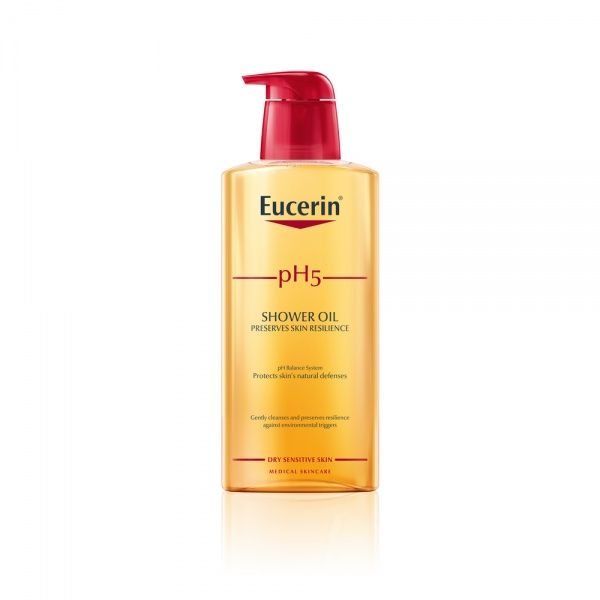 EUCERIN kūno prausimosi aliejus PH5, 400 ml