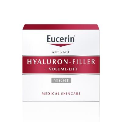 EUCERIN naktinis kremas HYALURON FILLER + VOLUME - LIFT, 50 ml
