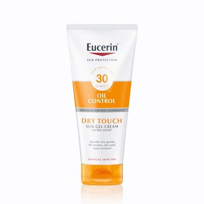 EUCERIN OIL CONTROL gelinis kremas nuo saulės kūnui Dry Touch SPF30, 200 ml