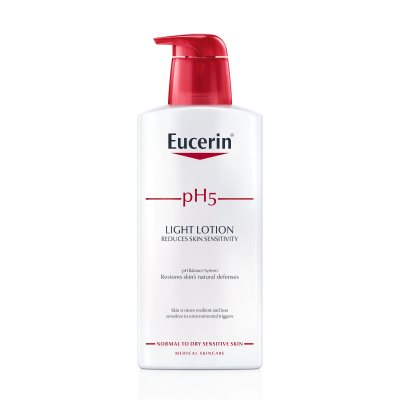 EUCERIN PH5 švelnus losjonas normaliai, sausai, jautriai odai, 400 ml