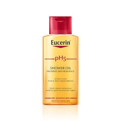 EUCERIN prausiamasis aliejus jautriai odai PH5, 200 ml