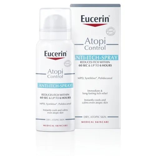 EUCERIN purškalas niežtinčiai odai ATOPICONTROL, 50 ml