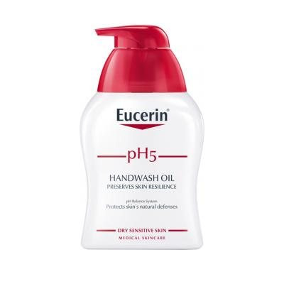 EUCERIN rankų plovimo aliejus jautriai odai PH5, nuo ., 250 ml, 3 m