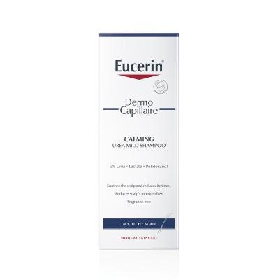 EUCERIN šampūnas sausai galvos odai su 5% šlapalu DERMOCAPILLAIRE, 250 ml