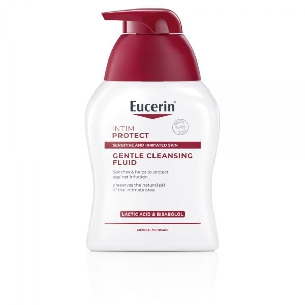 EUCERIN INTIM PROTECT, švelnus intymios higienos prausiklis, 250 ml