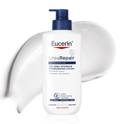 EUCERIN UREA REPAIR, 10% Urea intensyvus drėkinamasis losjonas, 400 ml