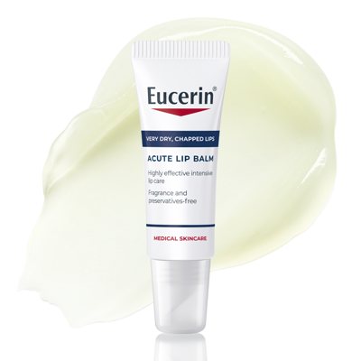 EUCERIN UREA REPAIR, lūpų balzamas sausoms lūpoms, 10 ml