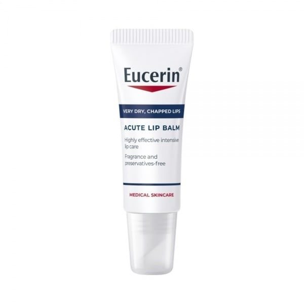 EUCERIN UreaRepair lūpų balzamas sausoms lūpoms, 10 ml