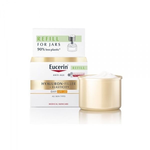 EUCERIN veido kremas HYALURON-FILLER ELASTICITY, SPF30, papildymas, 50 ml