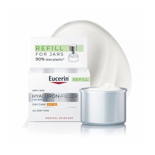EUCERIN veido kremas HYALURON-FILLER, SPF30, papildymas, 50 ml