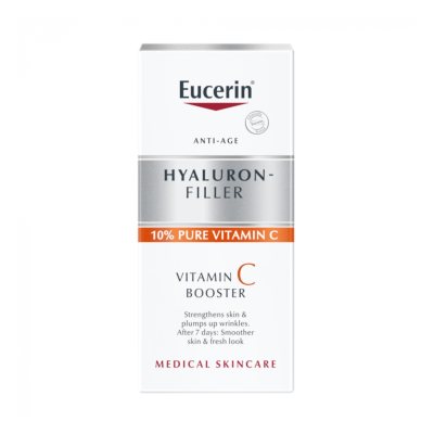 EUCERIN vitamino C serumas HYALURON-FILLER, 8 ml