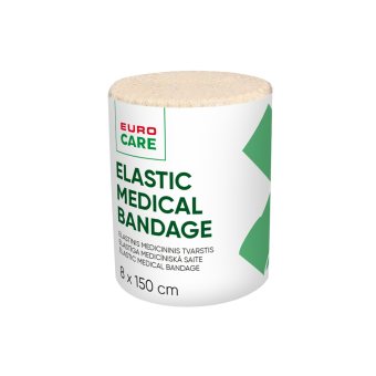 EUROCARE elastinis medicininis tvarstis, 1 vnt., 8 x 150 cm