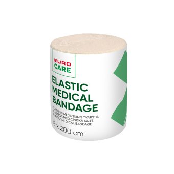 EUROCARE elastinis medicininis tvarstis, 1 vnt., 8 x 200 cm