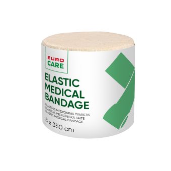 EUROCARE elastinis medicininis tvarstis, 1 vnt., 8 x 350 cm