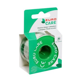 EUROCARE ritininis pleistras, 1 vnt., 2.5 x 500 cm