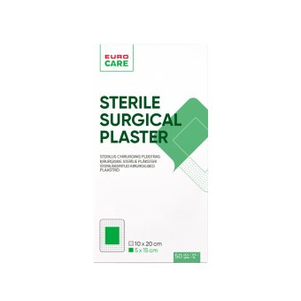 EUROCARE sterilus chirurginis pleistras, 1 vnt., 10 x 20 cm