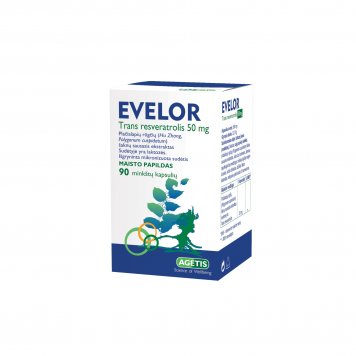 EVELOR 50 mg kapsulės N90