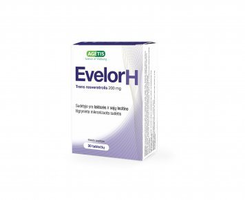EVELOR H 200 mg tabletės N30