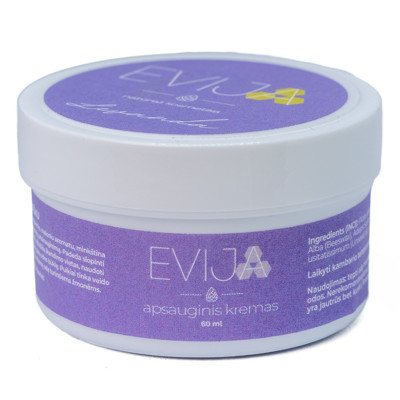 EVIJA, apsauginis kremas su levanda, 60 ml
