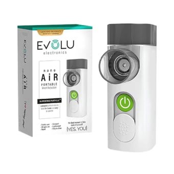 EVOLU NANO AIR nešiojamas inhaliatorius, purkštuvas - nebulaizeris