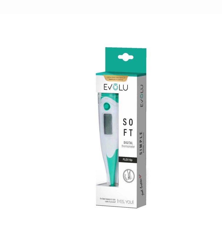 EVOLU Soft Digital MT-4318 termometras minkštu antgaliu, Vnt