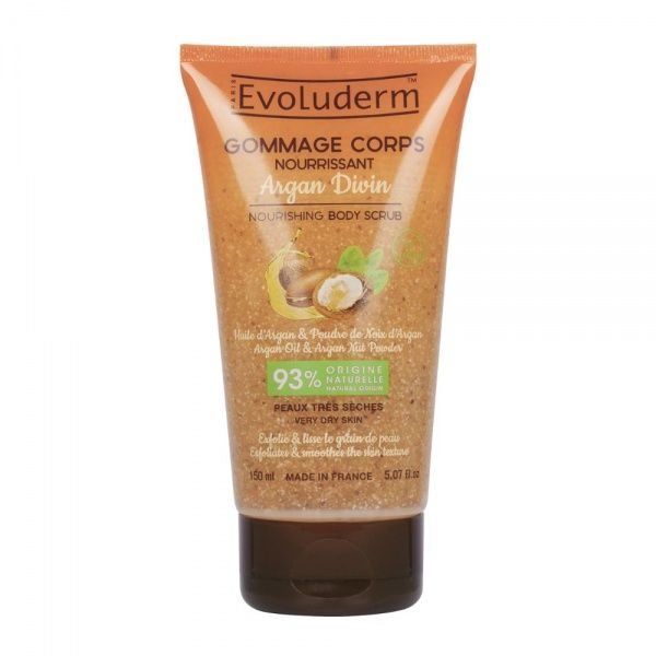 EVOLUDERM kūno šveitiklis ARGAN DIVIN, 150 ml
