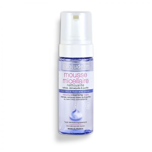 EVOLUDERM micelinės valančios putos, 150 ml