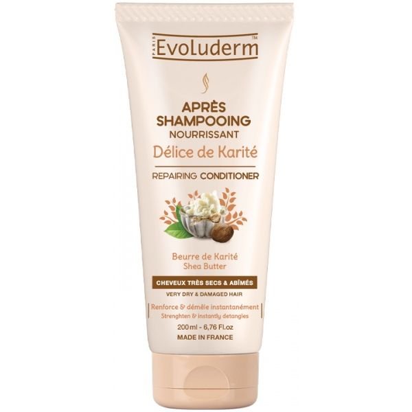 EVOLUDERM plaukų kondicionierius DELICE DE KARITE, 200 ml