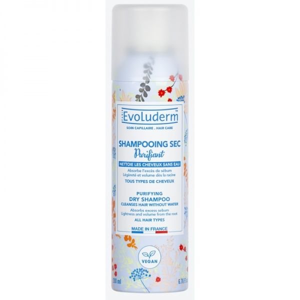 EVOLUDERM sausas šampūnas, 200 ml