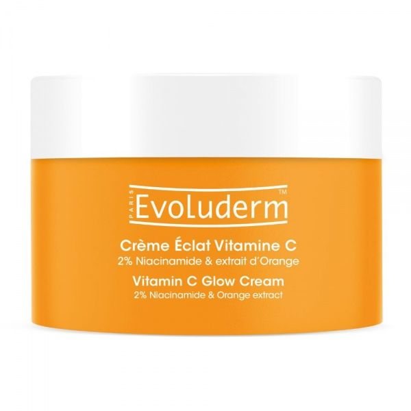 EVOLUDERM veido kremas su vitaminu C GLOW CREAM, 50 ml