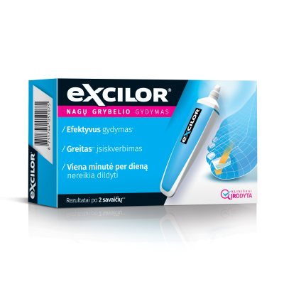 EXCILOR PEN pieštukas nagų grybeliui gydyti, 3.3 ml