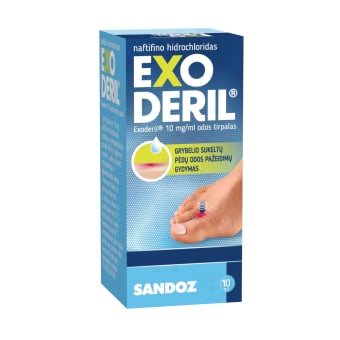 Exoderil 10 mg/ml odos tirpalas, 10 ml
