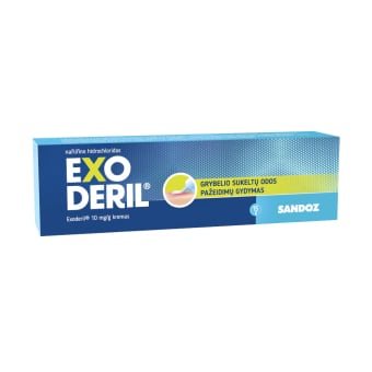 EXODERIL, Kremas, N1, 15 g