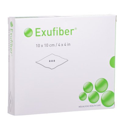 EXUFIBER geliu virstantis tvarstis, x 10 cm, 10 vnt., 10 cm