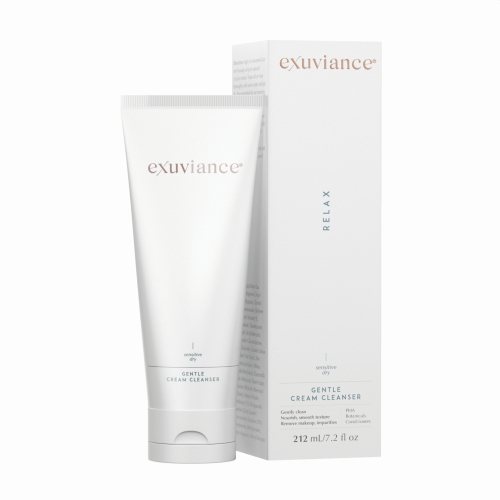 EXUVIANCE švelnus kreminis valiklis jautriai-sausai odai RELAX, 212 ml
