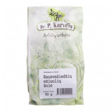 EŽIUOLIŲ rausvažiedžių žolė arbata, 50 g