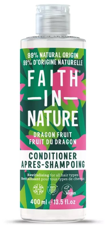 FAITH IN NATURE egzotiško kvapo, visų tipų plaukams, kondicionierius, Vnt, 400 ml