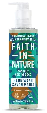 FAITH IN NATURE losjonas rankoms ir kūnui kokosų, 400 ml