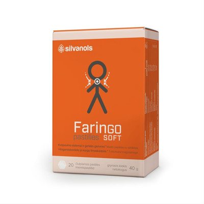 FARINGO SOFT, 20 pasitilių